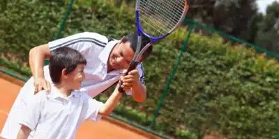 débutants au tennis