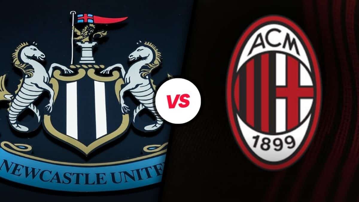 new castle contre milan AC