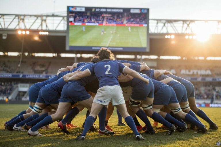 Toulouse et Racing 92 s'affrontent lors de la demi-finale du Top 14 de rugby.