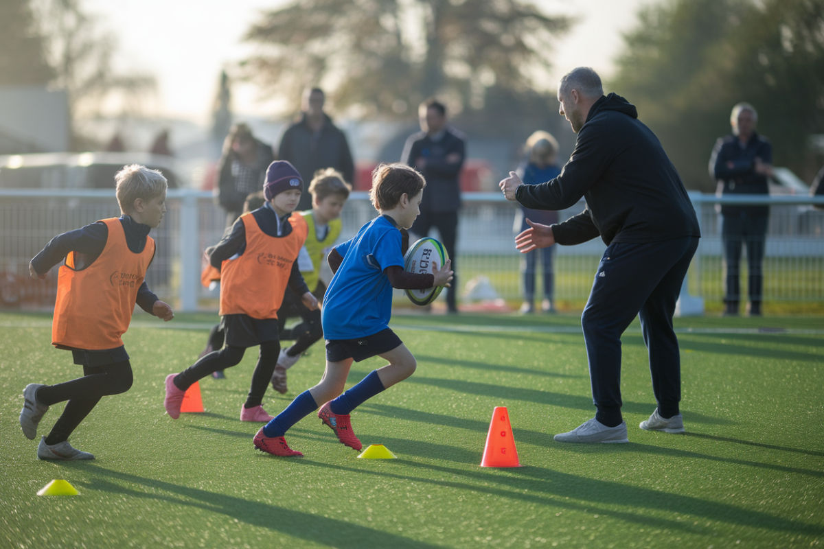 5 séances, 20 € seulement, ce club de rugby en Vendée mise sur les 6-12 ans, ce qui surprend les parents