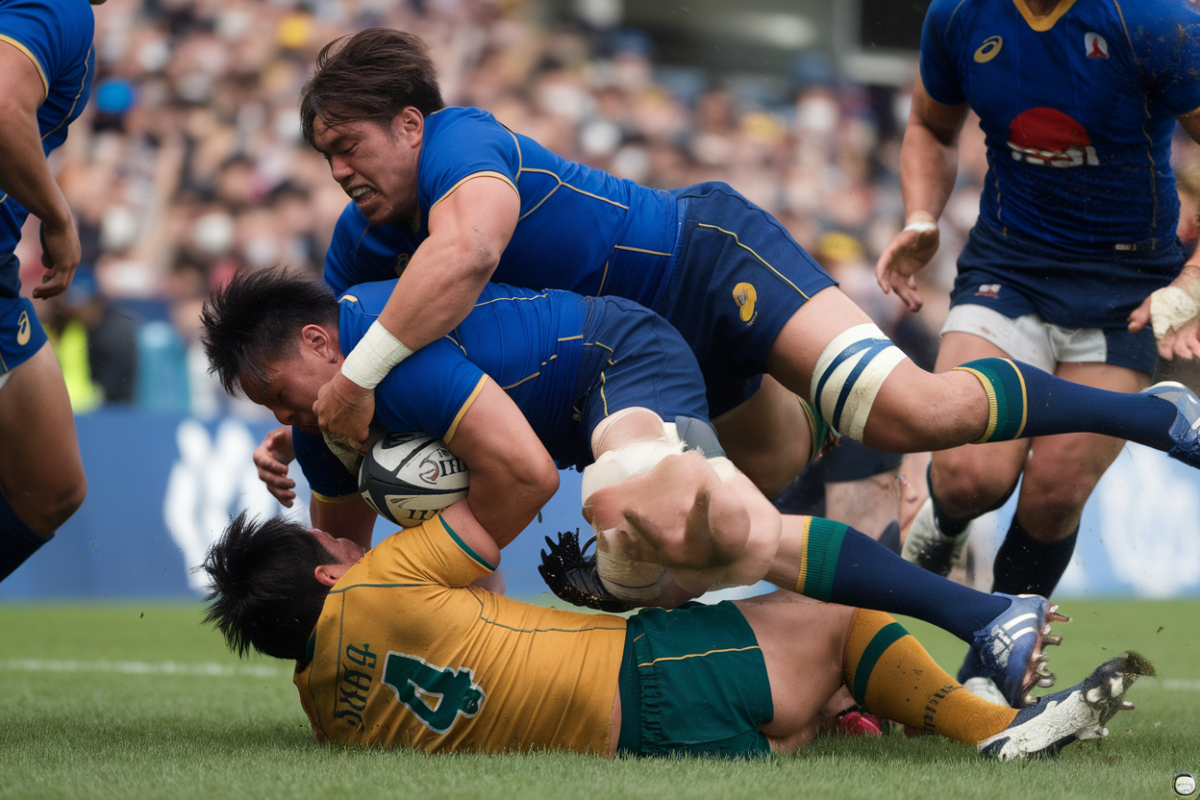 Samedi 8 août, Japon-Australie en test-match, 1re émission E01 sur Canal+, ce qui surprend déjà les fans