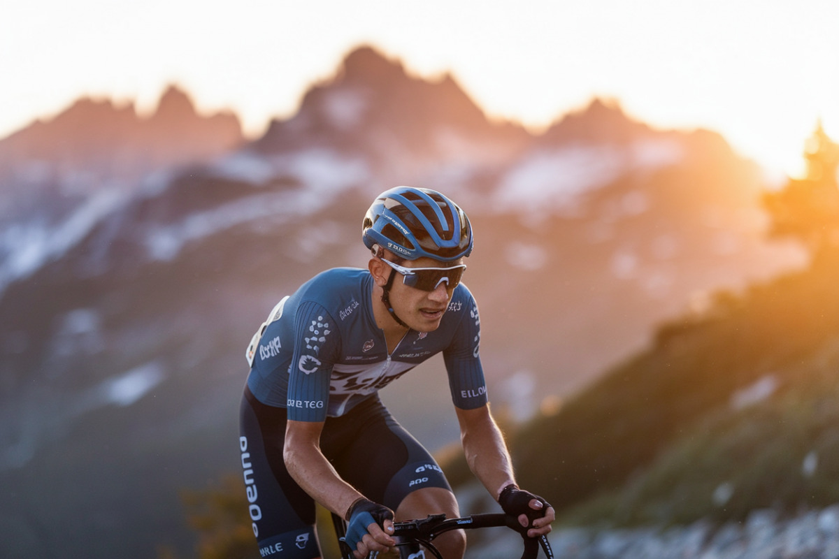 Tadej Pogacar célébrant sa deuxième victoire historique à l'Alpe d'Huez en 2026.