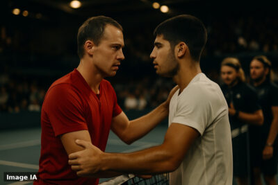 Alcaraz et Safiullin s'affrontent sur le court de l'US Open après quatre mois.