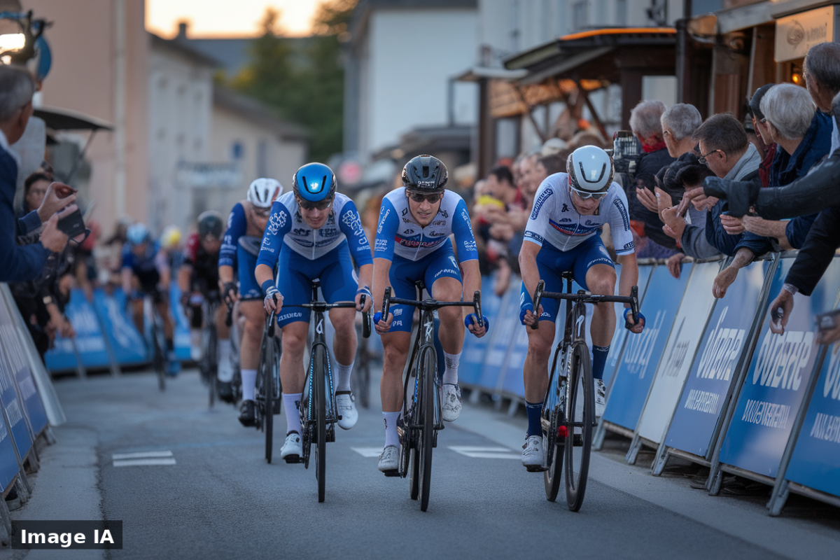 Lenny Martinez, Baptiste Veistroffer, Alex Baudin : trois stars du Tour au critérium de Dun-le-Palestel