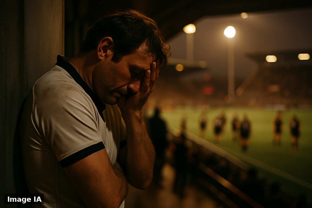 Les joueurs de Toulouse célèbrent leur victoire écrasante contre Bordeaux-Bègles au stade Ernest-Wallon.