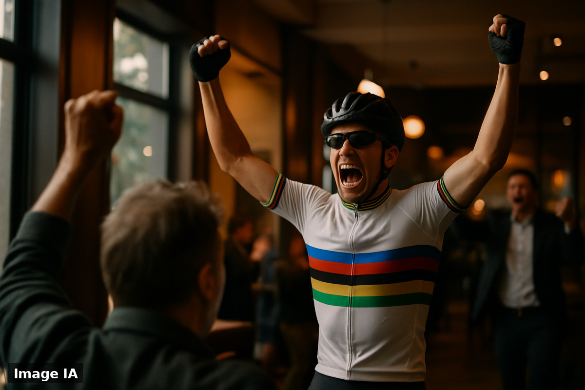 Cyclistes en compétition sur les routes de Montréal durant les Championnats mondiaux 2026.