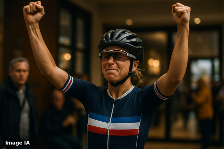 Pauline Ferrand-Prévôt, cycliste française, annonçant son forfait pour Montréal.