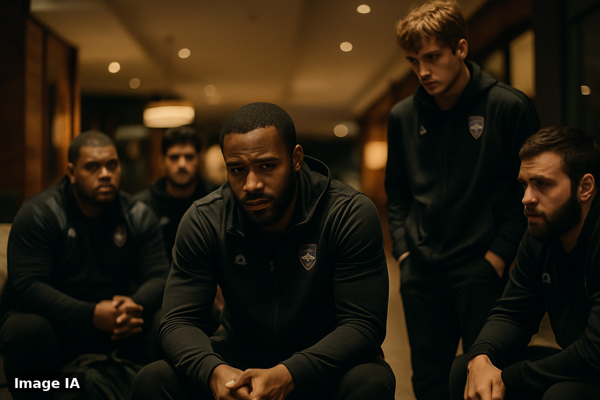 Cinq joueurs de l'UBB bloqués à Bristol pour des formalités administratives avant leur match.