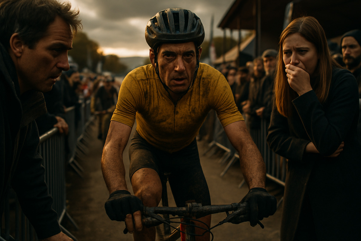 Paul Seixas en action au Roc d'Azur de Fréjus le lendemain de sa victoire.