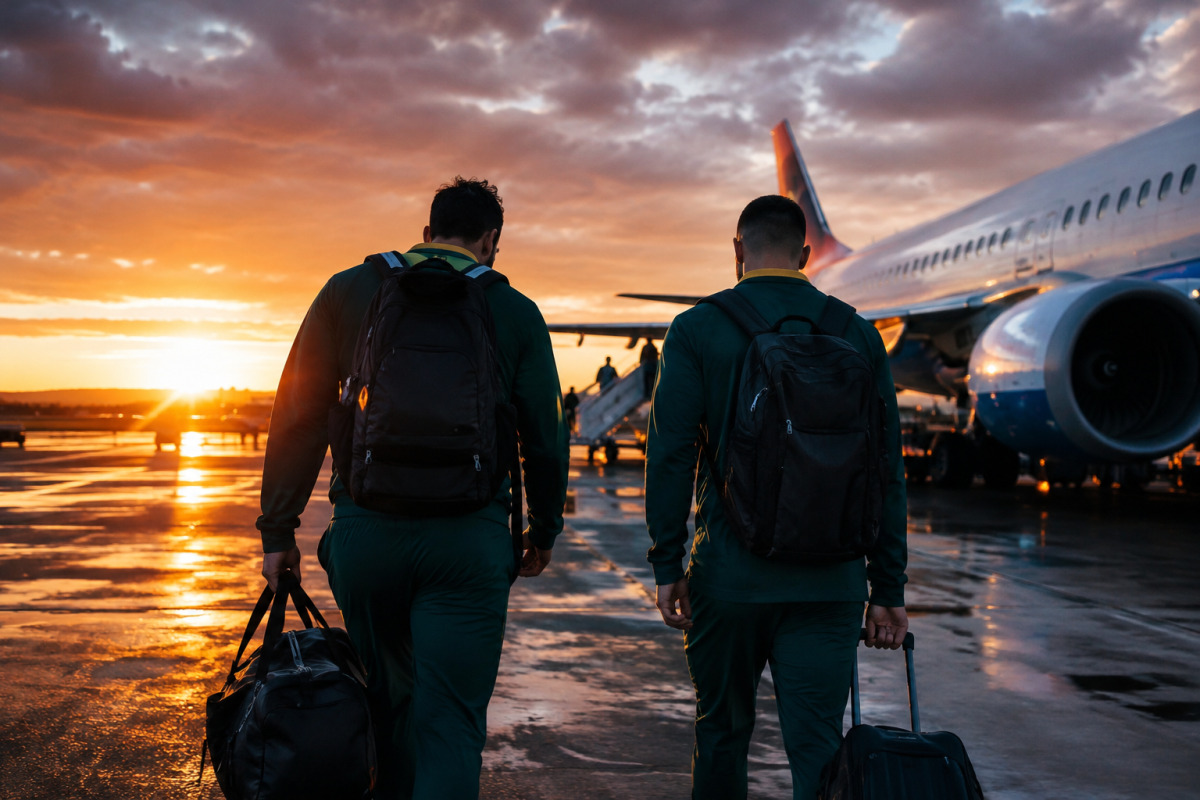 Teddy Wilson et Tom Lambert s'entraînent avec les Wallabies à Sydney