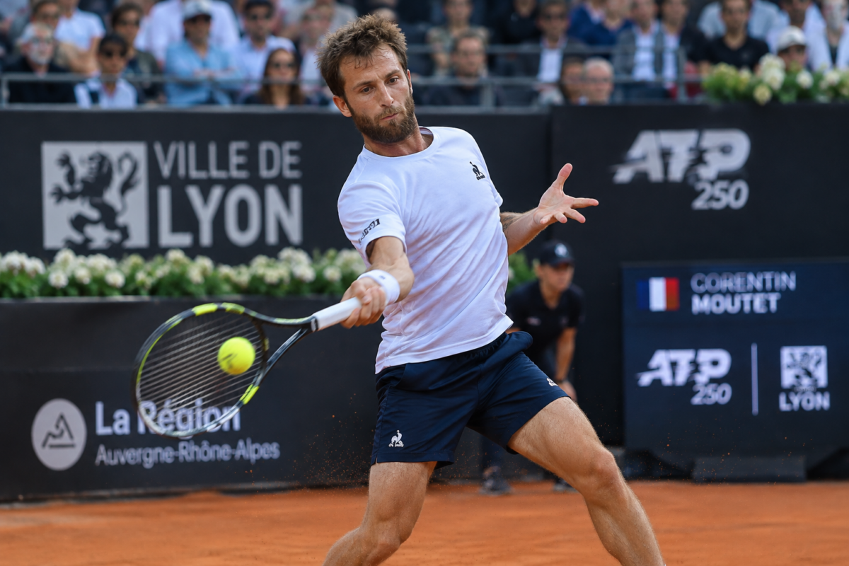 ATP Lyon: Corentin Moutet passe en 8es, le jeune Kouamé s'arrête en route